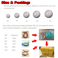 Best Selling M0006 Round Shape Mix Color Tibetan Sleeping Beauty Turquoise Beads Persian Turquoise Stones